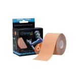 BronVit Sport Kinesio Tape classic 5 cm x 6 m tejpovací páska béžová