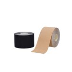 BronVit Sport Kinesio Tape set 5 cm x 6 m tejpovací páska 2 ks černá + béžová
